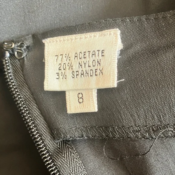 Byron Lars beauty mark black cocktail party dress size 8 - Picture 7 of 7